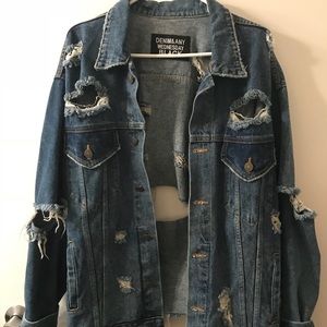 Denim jackets korean style